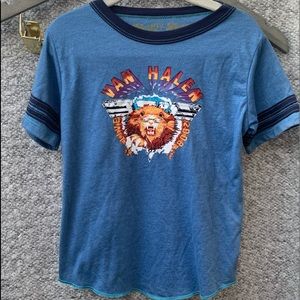 Van Halen by Rowdy Sprout  Short Sleeve Tshirt 2T brand new designer kids unisex
